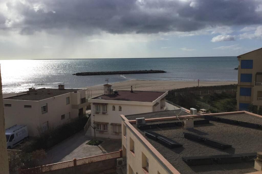 T3 Vue Exceptionnelle Avec Acces Prive A La Plage, Wifi, Clim - Dansnotreappart-Com - Valras-Plage Zewnętrze zdjęcie