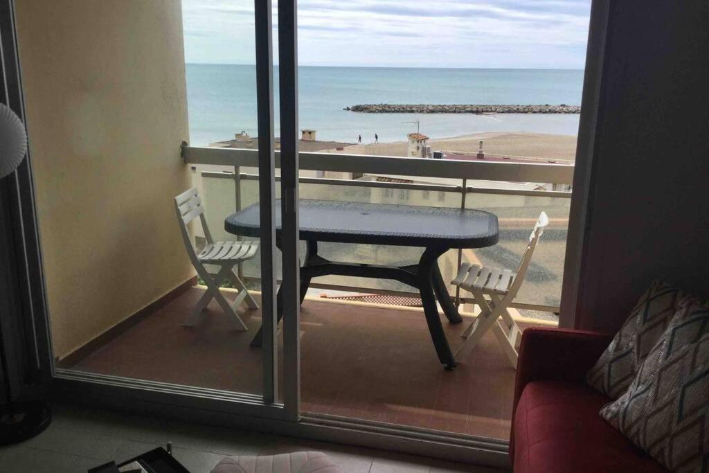 T3 Vue Exceptionnelle Avec Acces Prive A La Plage, Wifi, Clim - Dansnotreappart-Com - Valras-Plage Zewnętrze zdjęcie